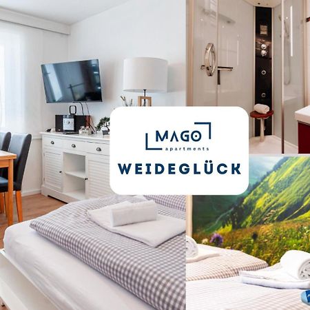 Weideglueck-Zentral-Dampfdusche Lägenhet Oberstaufen Exteriör bild